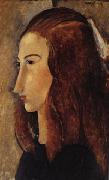 Amedeo Modigliani portrait of Jeanne Hebuterne oil painting reproduction